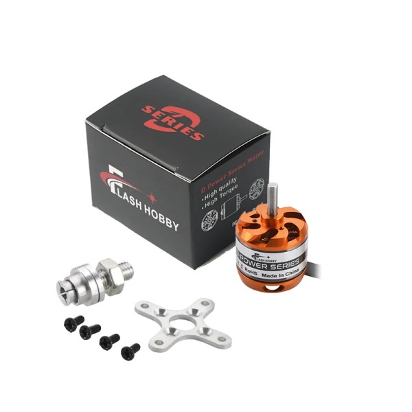 Original  Flashhobby D3536 3536 1000KV Bldc Motor Waterproof Rc Brushless Motor for RC Helicopter Fixed Wing